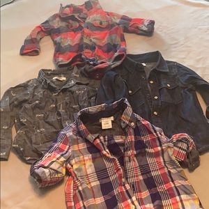 Baby Long sleeve button down